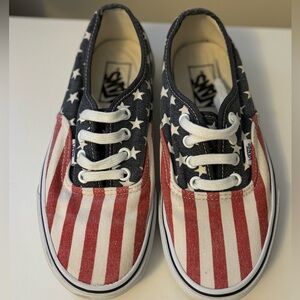 American Flag Vans